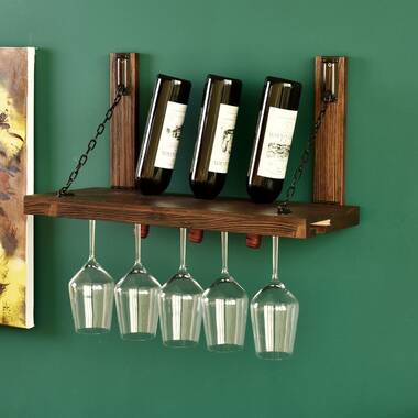 Climbing tendril wine online rack